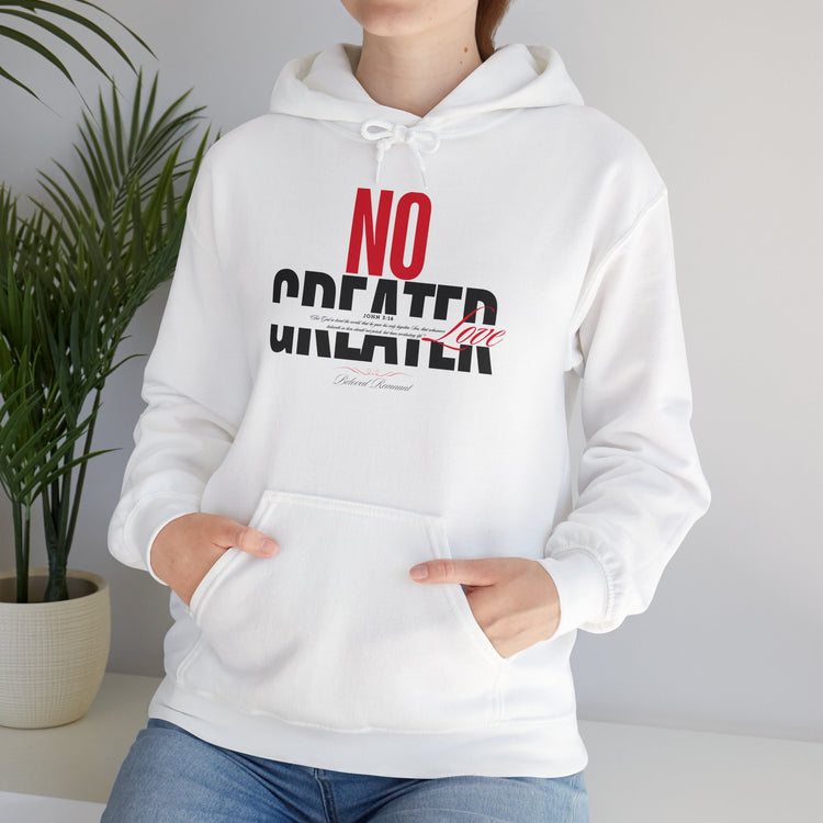"No Greater Love" Unisex Hoodie