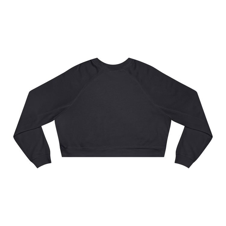 Women's Cropped Fleece Sweatshirt - "Won't He Do It!"