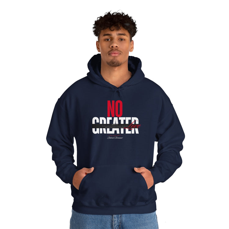 "No Greater Love" Unisex Hoodie