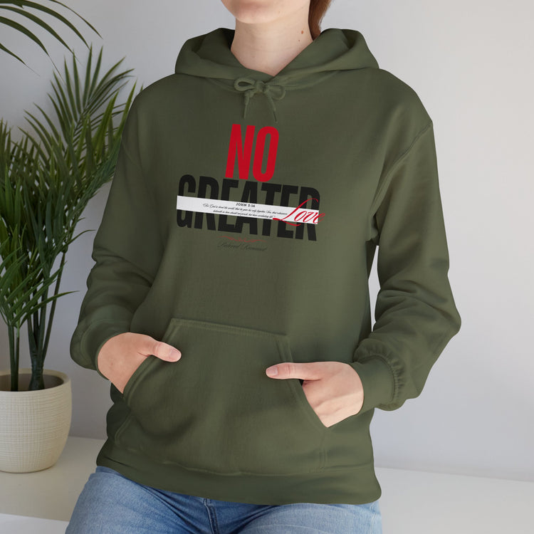 "No Greater Love" Unisex Hoodie
