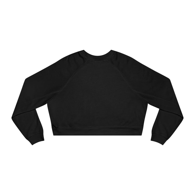 Women's Cropped Fleece Sweatshirt - "Won't He Do It!"