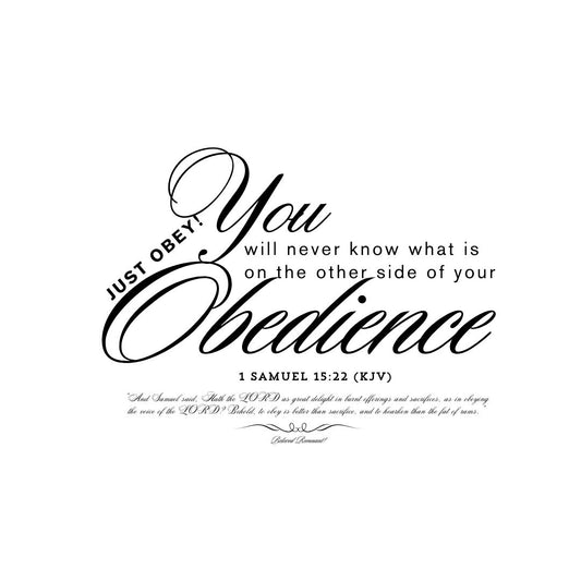 Women's Just Do It...You Obedience T-Shirt