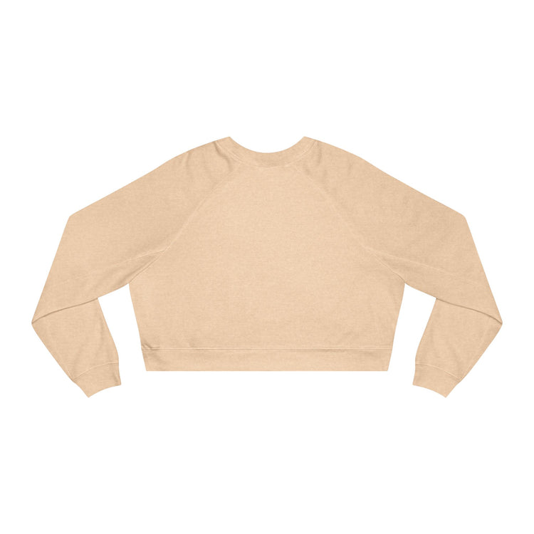 Women's Cropped Fleece Sweatshirt - "Won't He Do It!"