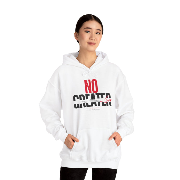 "No Greater Love" Unisex Hoodie